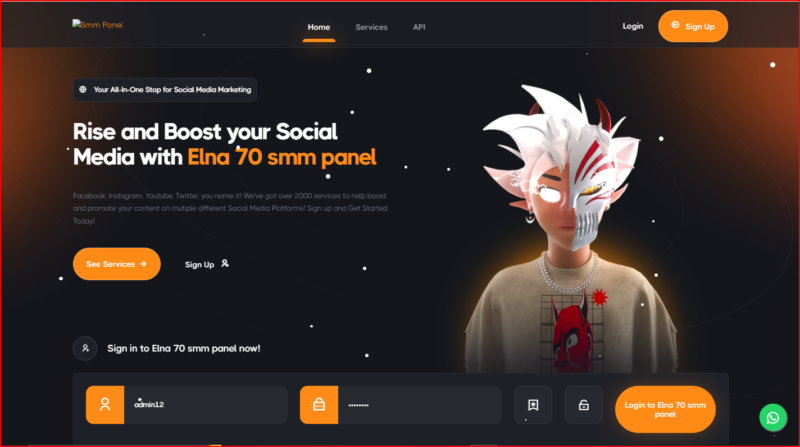 Elna70 Smm panel script |